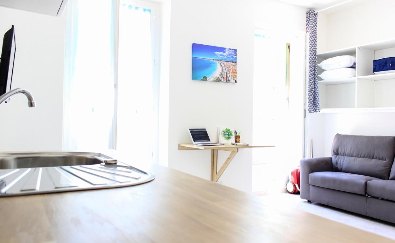 Nice - Studio Cosy Hypercentre A 500M De La Plage Exterior foto